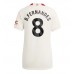 Manchester United Bruno Fernandes #8 Voetbalkleding Derde Shirt Dames 2023-24 Korte Mouwen